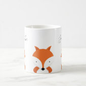 Mug Nom de monogramme Fox (Centre)