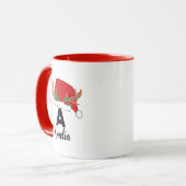 Mug Nom de Noël Personnalisé (Devant gauche)