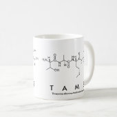 Mug nom de peptide Tams (Devant droit)