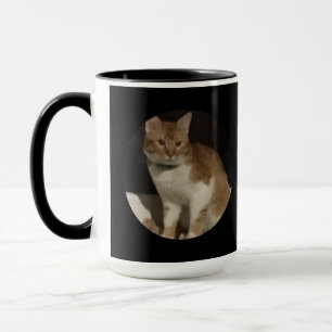 Mug Nom de photo de chat Texte Sympathie perte de chat