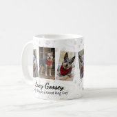 Mug Nom de photo de chien Citation mignonne (Devant gauche)