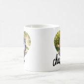 Mug Nom de photo de l'animal de compagnie Modern Heart (Centre)