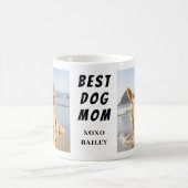 Mug Nom de photo de maman de chien (Centre)
