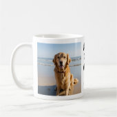 Mug Nom de photo de maman de chien (Gauche)