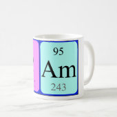 Mug nom de table périodique de la baie (Devant droit)