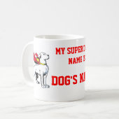 MUG NOM DE TON CHIEN (Devant gauche)