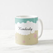 Mug Nom de tortue mignonne pour enfants (Devant droit)
