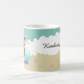 Mug Nom de tortue mignonne pour enfants (Centre)