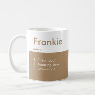 Mug Nom Définition Café Musique