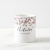 Mug Nom d'élégant écriture Anniversaire  (Centre)