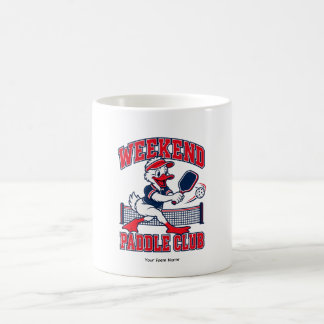 Mug Nom d'équipe de canard de club de pagaie de week-e