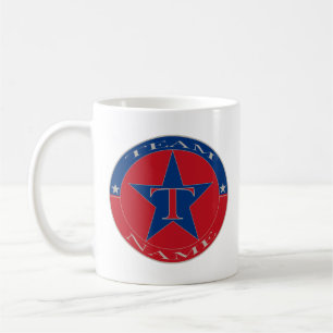 Mug Nom d'équipe personnalisée unique personnalisé