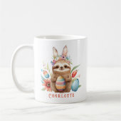 Mug Nom des oeufs de lapin lapin de Pâques (Gauche)