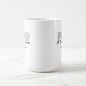 Mug Nom Diplômé Keepsaké PhD (Centre)