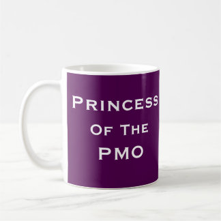 Mug Nom drôle de chef de projet de femme de princesse