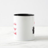 Mug Nom drôle et instructions pour le café (Centre)