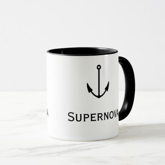 Mug Nom du bateau ou de l'embarcation (Devant droit)