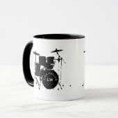 Mug nom du batteur (Devant gauche)