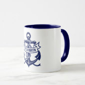 Mug Nom du capitaine (Devant droit)