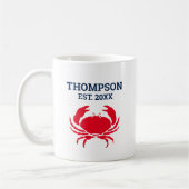 Mug Nom du capitaine du bateau de pêche du crabe rouge (Gauche)