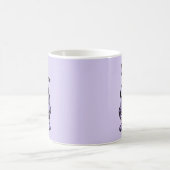 Mug Nom du caractère mignon démon violet du dessin (Centre)