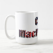 Mug Nom du clone de Tartan Macpherson (Gauche)