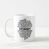 Mug Nom du cloud Mommy Word (Gauche)