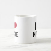 Mug Nom du coeur (Centre)