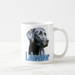Mug Nom du Labrador (noir)