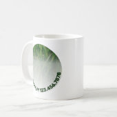 Mug Nom du logo du service d'entretien de la pelouse p (Devant gauche)