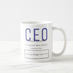 Mug Nom du logo PDG Purple Black