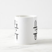 Mug Nom du maître du grill pour la fête des pères (Centre)