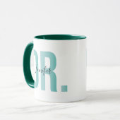 Mug Nom du médecin personnalisé (Devant gauche)