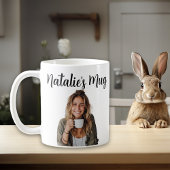 Mug Nom du monogramme Cadeau photo