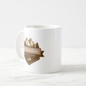 Mug Nom du parc national ou national personnalisé (Devant gauche)