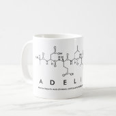 Mug nom du peptide Adeline (Devant gauche)