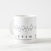 Mug nom du peptide Austin (Devant gauche)