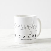 mug nom du peptide Carmel (Devant droit)