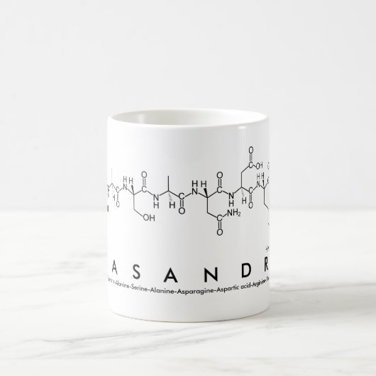 Mug nom du peptide Casandra (Centre)