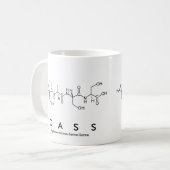 Mug nom du peptide Cass (Devant gauche)