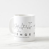 Mug nom du peptide Csenge (Devant gauche)