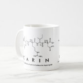 Mug nom du peptide darin (Devant gauche)