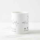 Mug nom du peptide de l'arc (Centre)