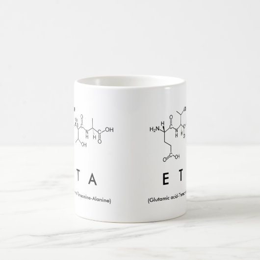 Mug nom du peptide Etta (Centre)