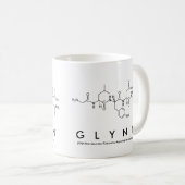 Mug nom du peptide Glynn (Devant droit)