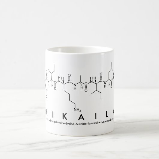 Mug nom du peptide Mikaila (Centre)