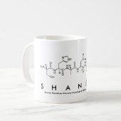Mug nom du peptide Shaneka (Devant gauche)