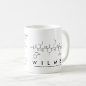 Mug nom du peptide Wilmer (Devant droit)