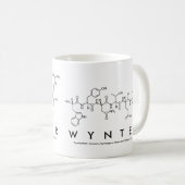 Mug nom du peptide Wynter (Devant droit)