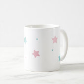 Mug Nom du petit hamster et des étoiles (Devant droit)